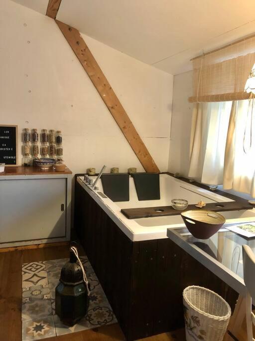 Cosy Cabane Boise Solaire, Balneo Bath Et Toilette Seche A La Ferme Mimizan Extérieur photo